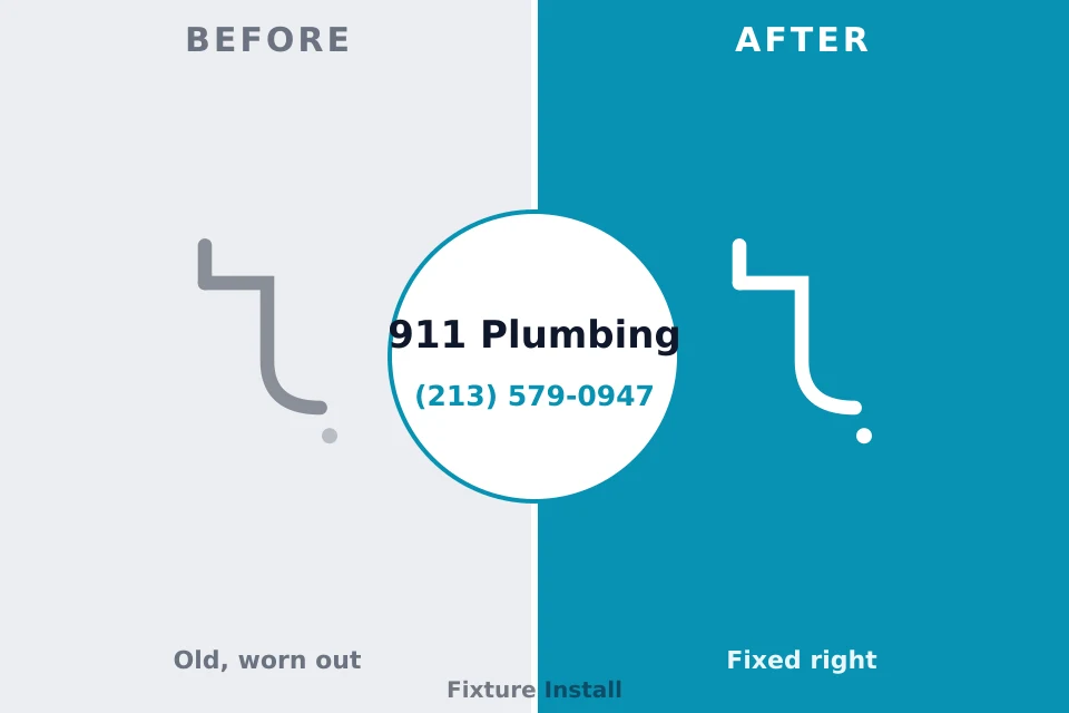 Before and after: plumbing company Medina, TN